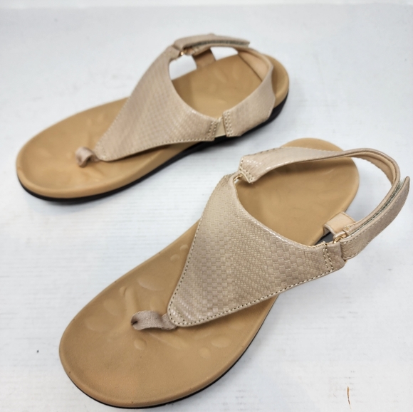 Women's Arch Support Sandals Orthotic Adjustable Memory Foam Flip Flops Size 8 - Picture 6 of 11